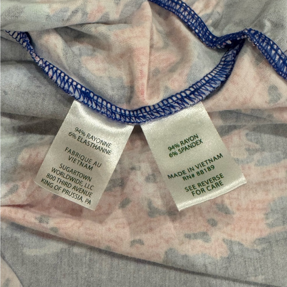 Lilly Pulitzer Blue and Pink Maxi Dress - Picture 8 of 8